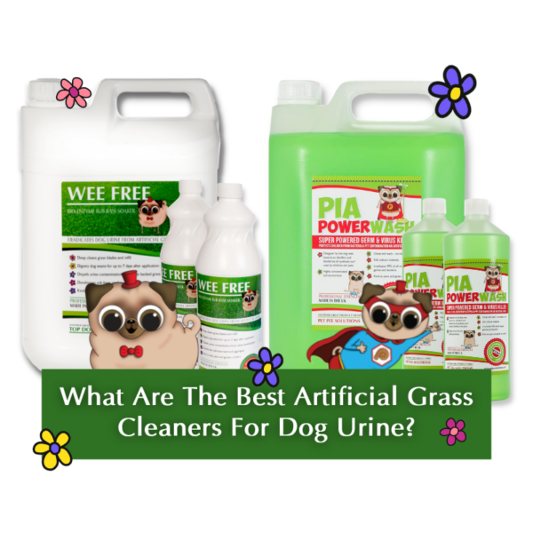 WHAT ARE THE BEST ARTIFICIAL GRASS CLEANERS FOR DOG URINE? Top Dog Turf