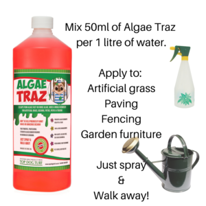 Algae Traz for artificial grass