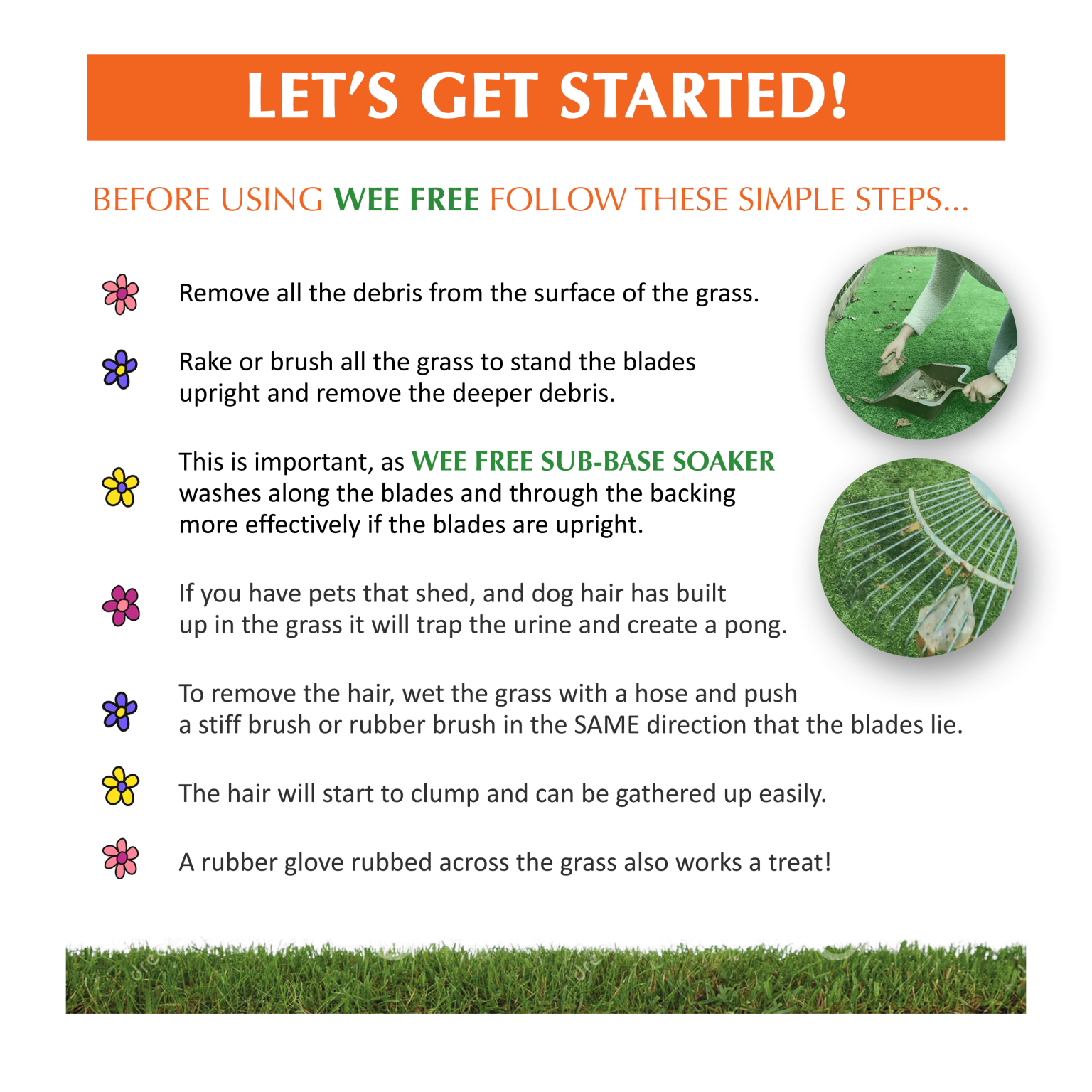 How To Use The WEE FREE SubBase Soaker To Deodorise Artificial Grass